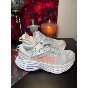 Lightly Used Hoka Bondi 8 - Size 8 1/2 WIDE (8.5 wide) - great condition